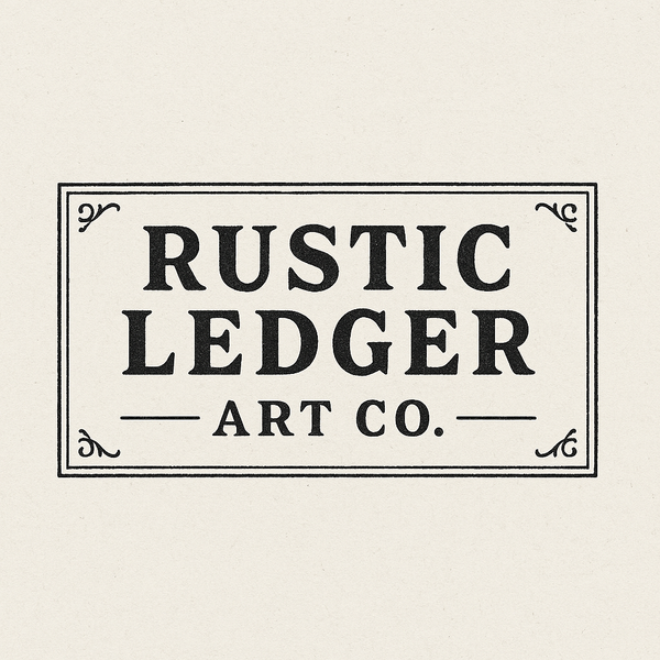 Rustic Ledger Art